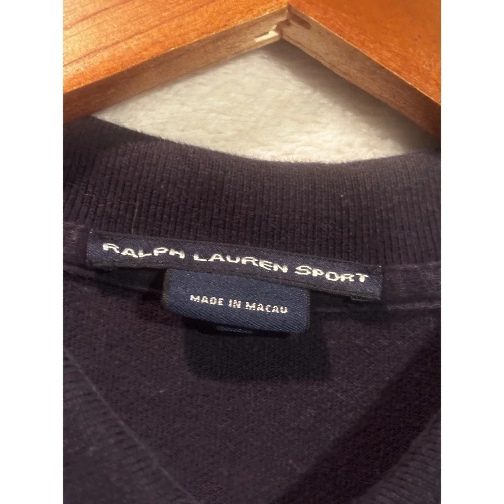 Polo Ralph Lauren Sport Men's XL Shirt Navy Blue Faded Golf Preppy